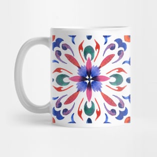 Floral ornament. Watercolor Mug